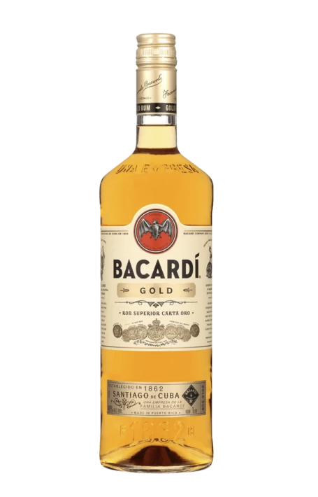 Bacardi Gold bottle